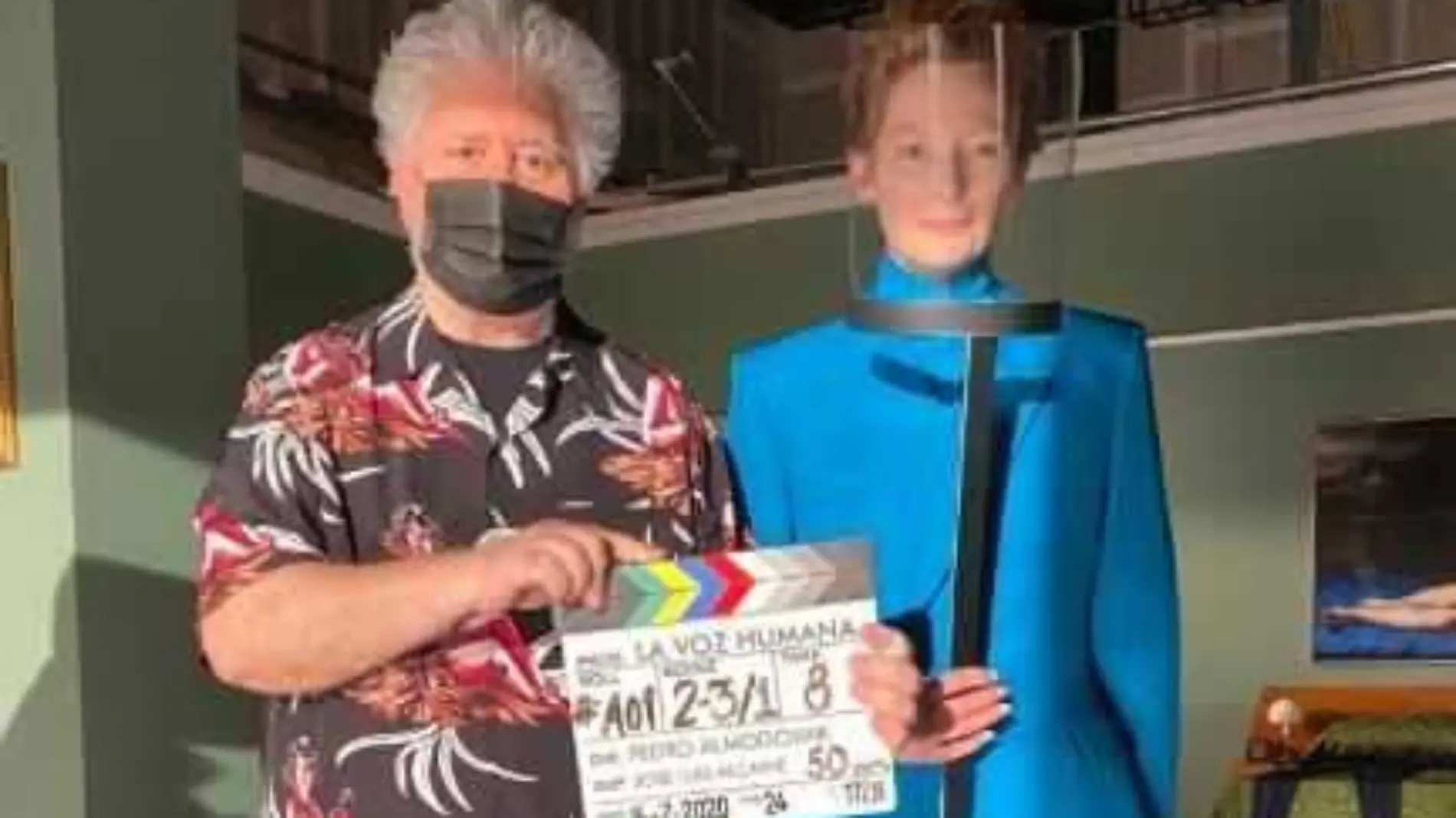 Pedro Almodovar_Tilda Swinton